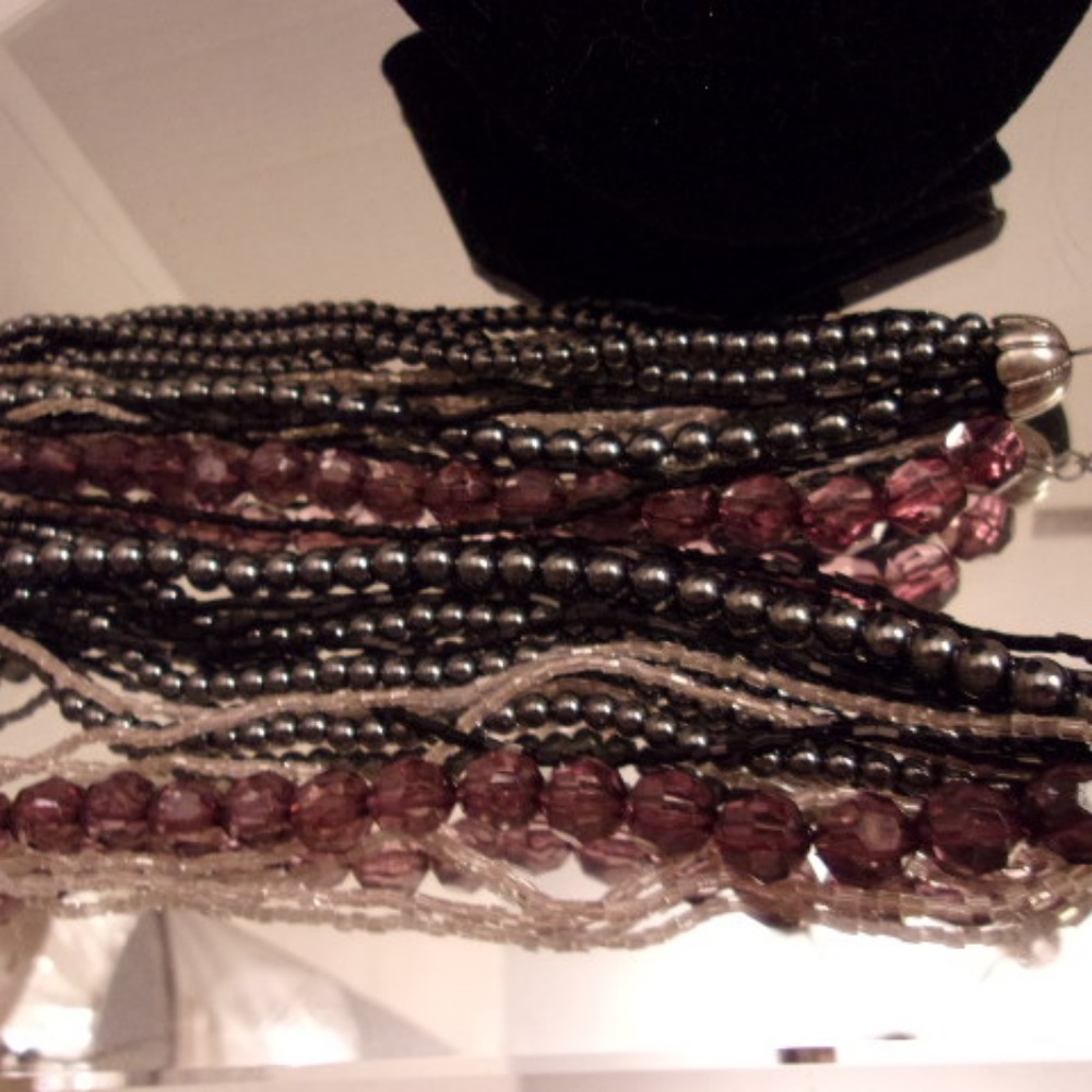 KISSAKA NECKLACE & STATEMENT BRACELET RETAIL $53 J - Picture 4 of 7